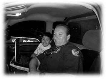 Officer Kevin Crotty and our son Landon